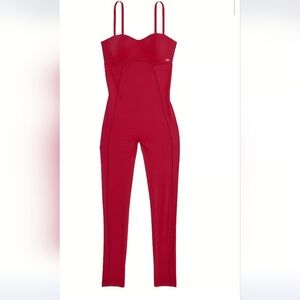 Victoria's Secret VSX Elevate  Balconette Catsuit Red Size XL Red Lacquer
